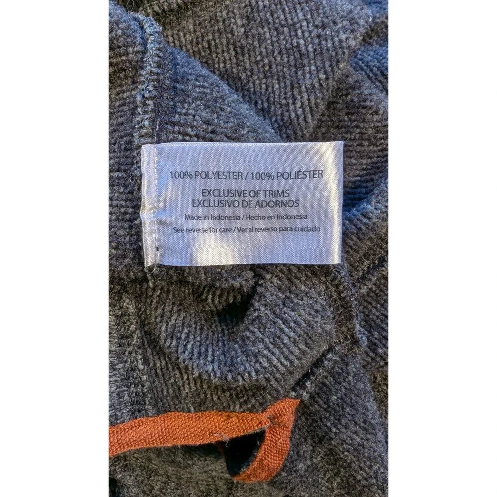 Woolrich Drifter Sweater Men's 1/4 Snap Fleece Pullover XL Gray Outdoor Gorp VTG